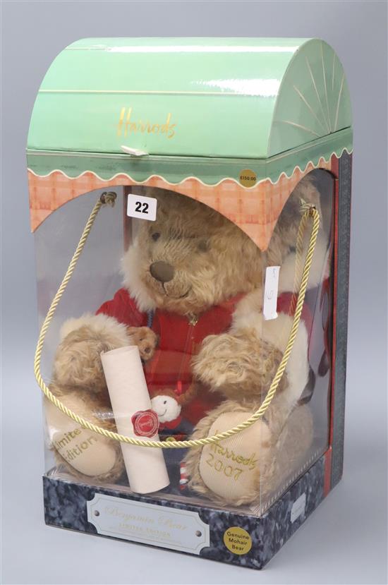 Benjamin Bear Steiff, Harrods limited edition 2007